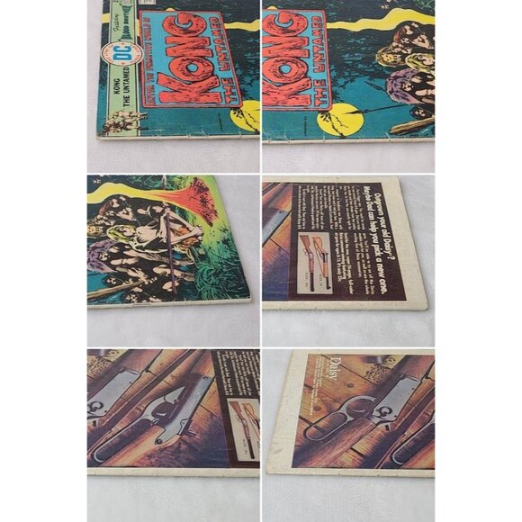 Kong the Untamed 2 DC Comics 1975 GD+ 2.5 Bernie Wrightson Cover Art - Picture 9 of 16